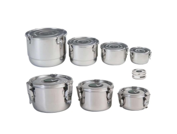 CVAULT - CONTENITORE IN ACCIAIO INOX