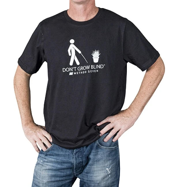 M7BLINDM - METHODE SIEBEN - "DON'T GROW BLIND" T-SHIRT GRÖSSE M