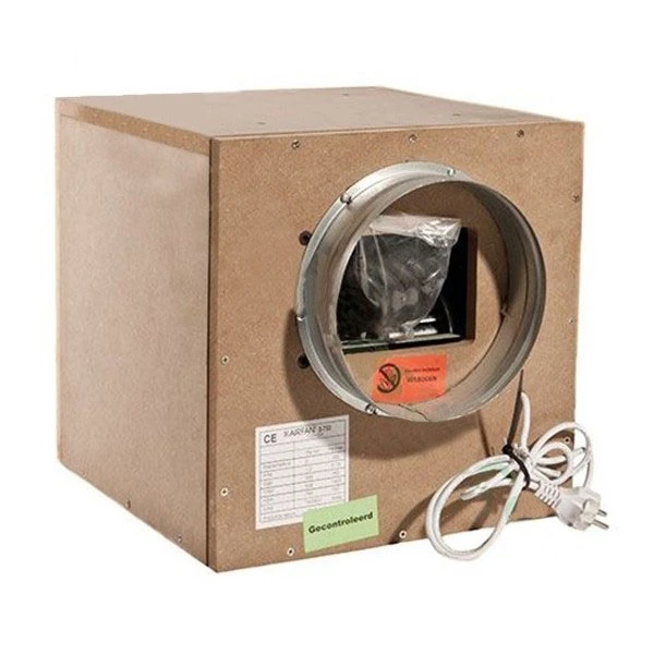 AFWS9991006 - SCHALLGEDÄMPFTE BOX FAN 2000MC/H MDF SOFTBOX DURCHMESSER 250MM EXTRAKTION