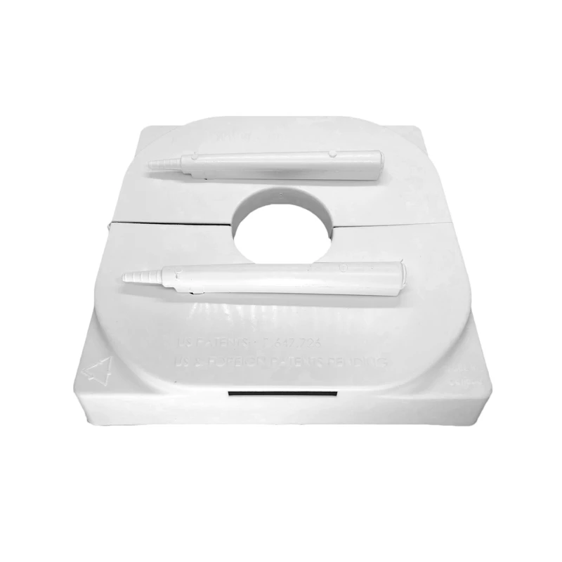 200122 - CUBECAP - DRIPCAP GRODAN COVER MIT DRIPPER | 15x15cm