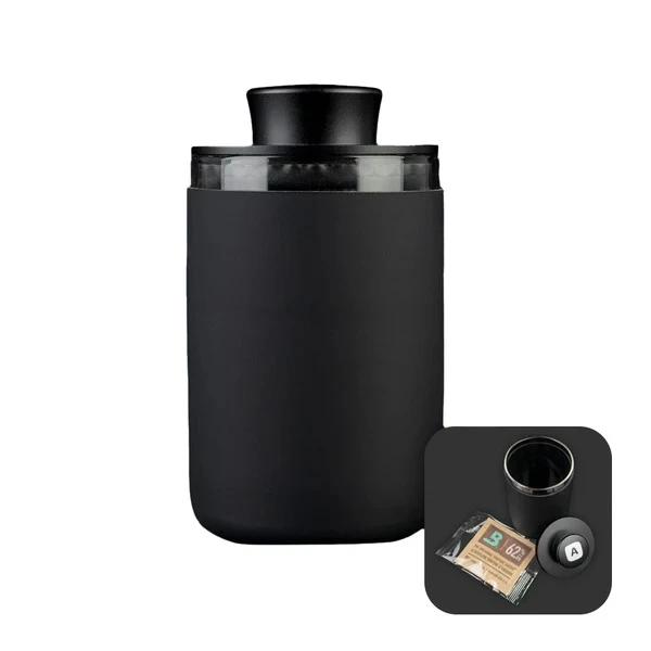 RE7640 - ARIZER - AIRTIGHT GLASS CONTAINER | BLACK