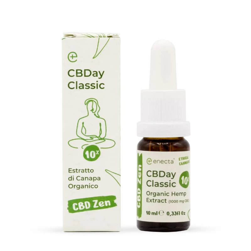 ENCBDAY10 - ENECTA - CBDAY CLASSIC CBD OIL 10% | 10ml 1000mg