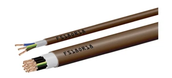 CAV - THREE-CORE ELECTRICAL CABLE 3M SECTION 1.5 MMQ BROWN NPI