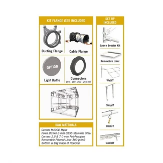 SECRET JARDIN - DARK ROOM DR300 R4.0 | 297x297x217h cm