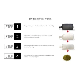 913372 - CENTURION PRO - KEIF COLLECTOR | 3 BAGS FOR TABLETOP