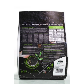 NERABIOCHAR - BIOCHAR VEGETABLE CARBON | 5L