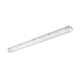 47923 - SYLVANIA - LÁMPARA DE TECHO DE INOXIDABLE PARA 2 TUBOS LED | 2x1200mm - Lámparas no incluidas