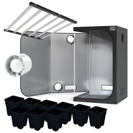 ORTOGROW120KIT - ORTOLED - KIT DE CULTIVO ORTOGROW | 120x120x200h cm - 720W