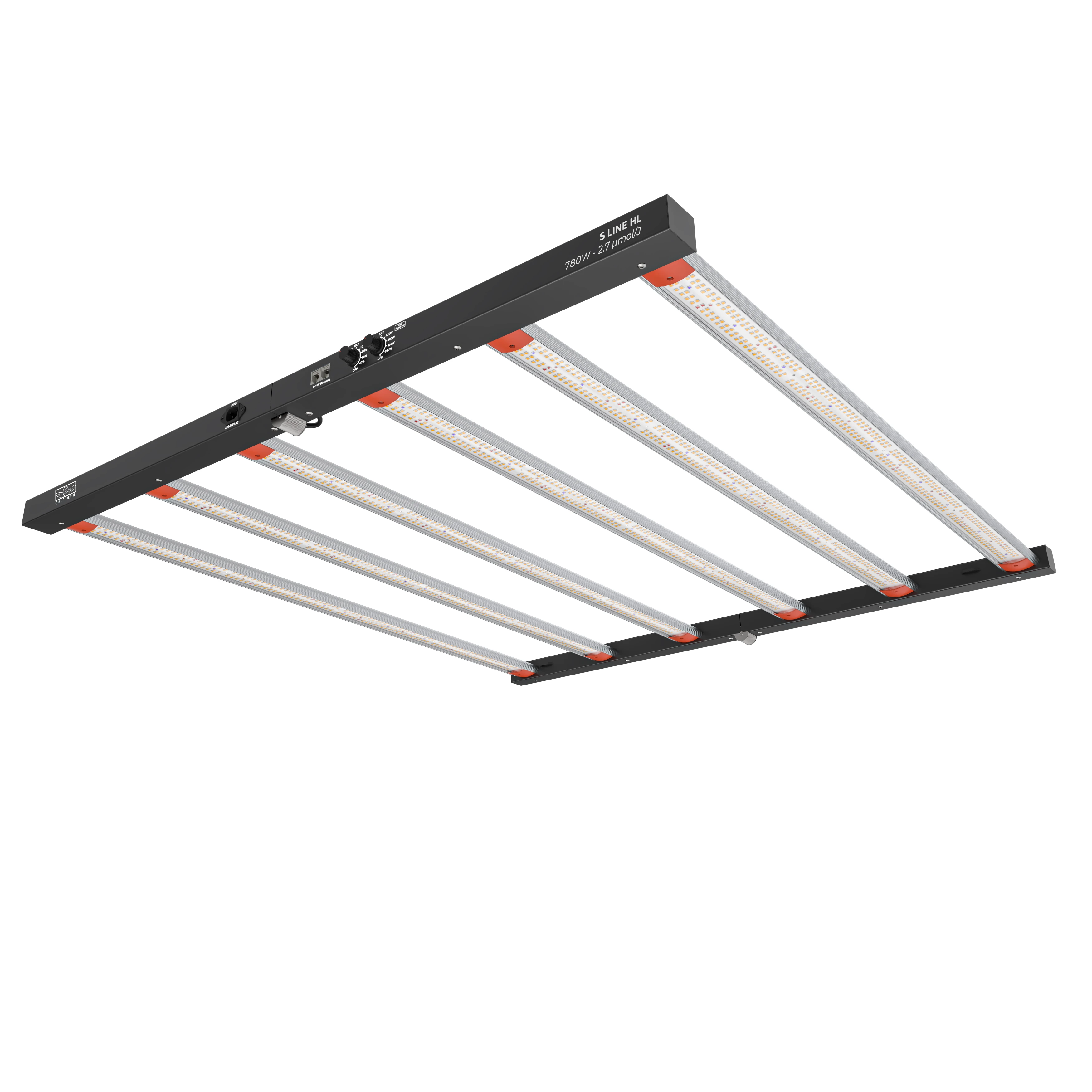 ORTOLED-93-HL-780 - ORTOLED - LÍNEA S PLEGABLE HL DUAL (2,7 µmol/J) | 780W CICLO COMPLETO + CONTROLADOR UV/FR INTEGRADO