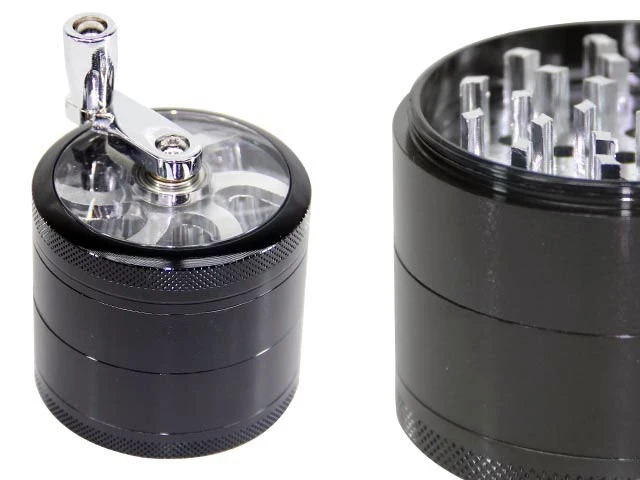 912188 - MOLINILLO GRINDER 62 MM 4 PARTES POLINIZADOR NEGRO