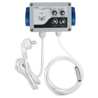 FC12-210EU-AC - GSE - CONTROLEUR DE VENTILATEUR NUMERIQUE 2 CANAUX TEMPERATURE, HUMIDITE, VITESSE MINIMALE ET SOUS-PRESSION | 10A