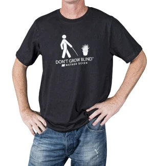 M7BLINDM - METHOD SEVEN - 'DON'T GROW BLIND' T-SHIRT TAILLE M