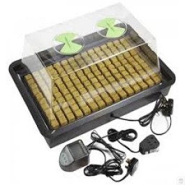 ZI200E - NUTSYSTEMS - X-STREAM PETITE SERRE CHAUFFÉE AVEC THERMOSTAT | 61x42x27h cm