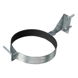 CZK150 - VENTS - COLLIER DE TUYAU AVEC SUPPORT MURAL ET JOINT D'ÉTANCHÉITÉ | Ø 150mm