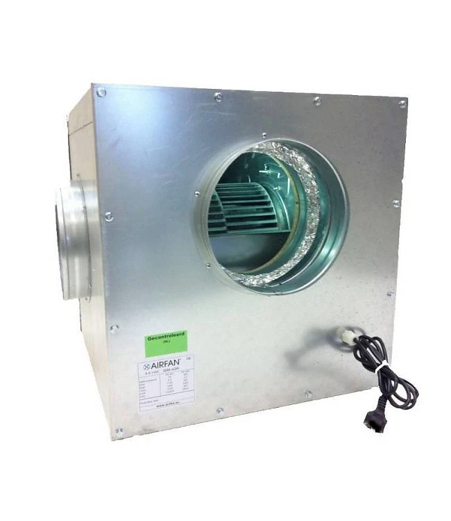 10-10-1400 - CASED 4250MC AIR CLIMATE AIRFAN® ISO-BOX STELL ASPIRATEUR 2x250 EXTRACTION 1x315