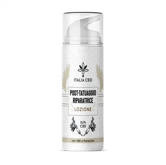 ITCLPT - ITALIA CBD - LOTION RÉPARATRICE POST-TATTOOING | 0,2% CBD | 30ml