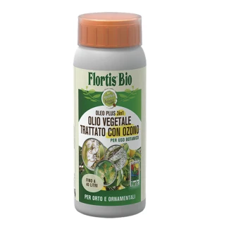 FLORTIS - OLEO PLUS 3 IN 1 OLIO VEGETALE TRATTATO CON OZONO | 400ml