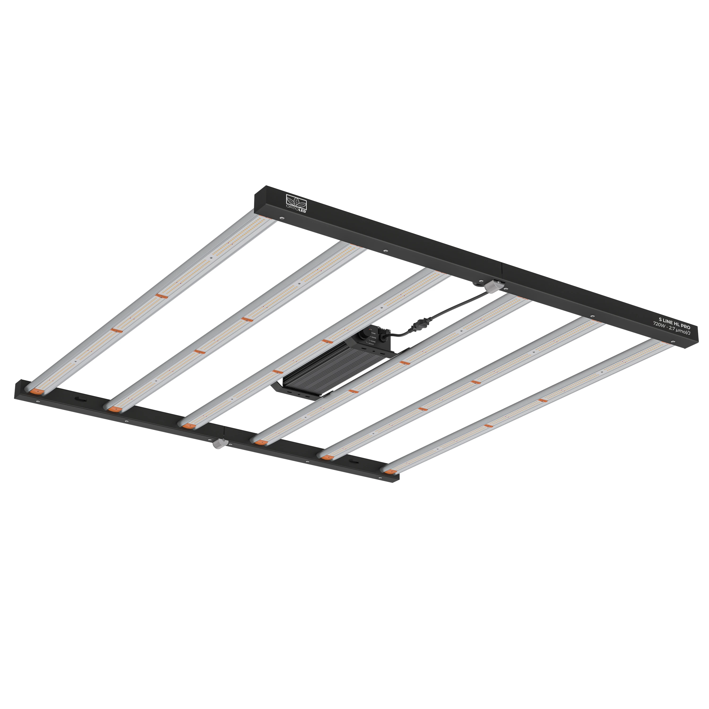 ORTOLED-93-HL-720PRO - ORTOLED - S LINE FOLDABLE HL BAR LIGHT (2.7 µmol/J) | 720W PRO - BALLAST DIMMERABILE ESTERNO