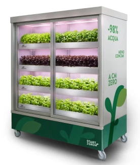 START2GROW - SISTEMA IDROPONICO VERTICALE SU RUOTE