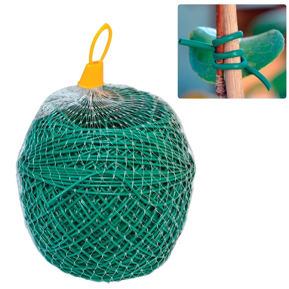 V004574 - VERDEMAX - TUBETTO ELASTICO PER LEGATURE IN PVC 3MM DIAMETRO IN GOMITOLO DA 500G