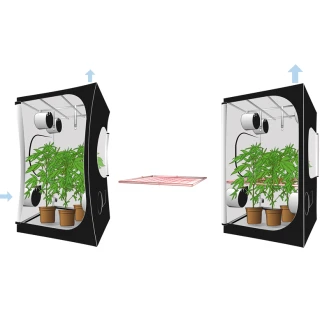 SECRET JARDIN - DARK STREET DS90 V. 4.0 CON SPACE BOOSTER | 90x90x178h CM | Indoorline