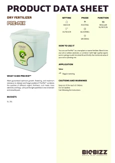 BIOBIZZ - PRE MIX | 5LT