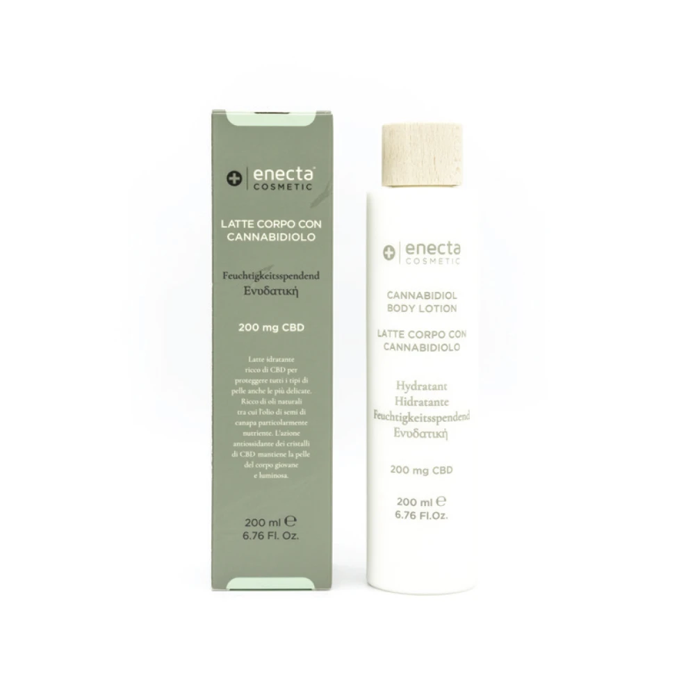 ENBOLO - ENECTA - LATTE CORPO CON CANNABIDIOLO | 200mg CBD | 200ml