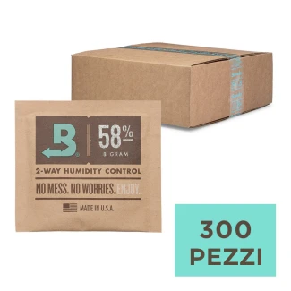 BOVEDA 58% - MANTENIMENTO UMIDITA' COSTANTE | BOX 300pz DA 8gr Indoorline
