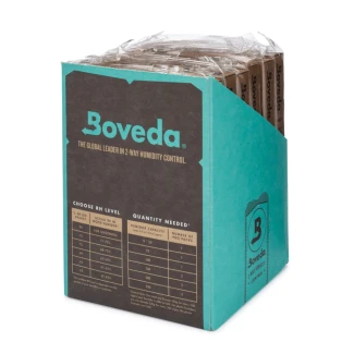 BOVEDA 62% - MANTENIMENTO UMIDITA' COSTANTE | BOX 6pz DA 320gr IMBUSTATI SINGOLARMENTE Indoorline