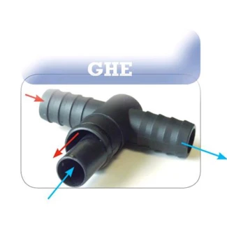 GHE - DIVISORE A TEE | Ø19MM Indoorline