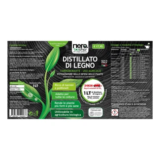 NERABIOCHAR - DISTILLATO DI LEGNO | 1L