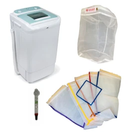 KBUBLARGE5PUEX - BUBBLEXTRACTOR KIT - LAVATRICE GRANDE CON 5 BORSE MEDICAL NETS 120L